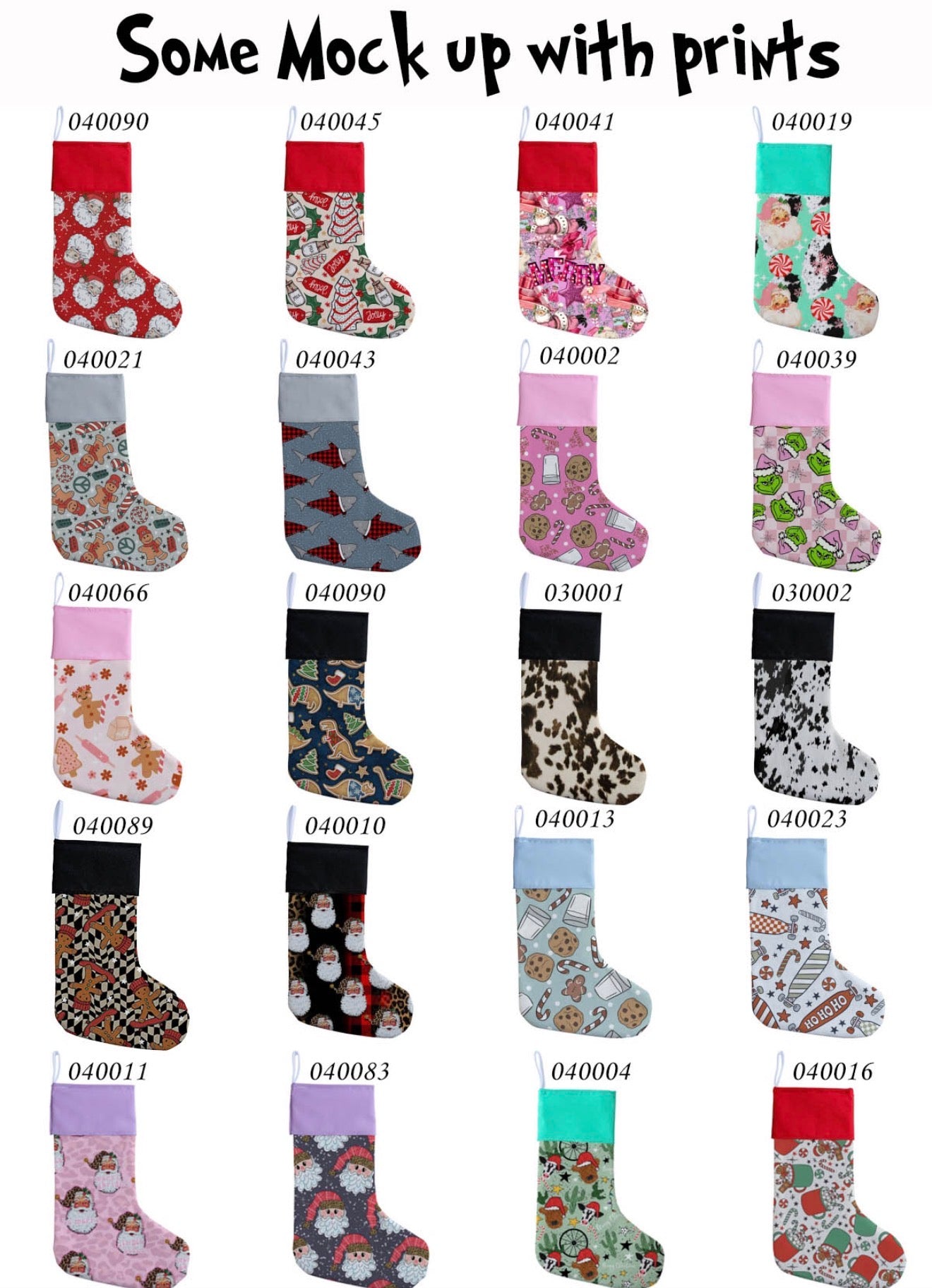 ABI Personalized Stockings -Pre Order