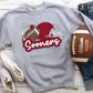 Sooners football stitched-DTF
