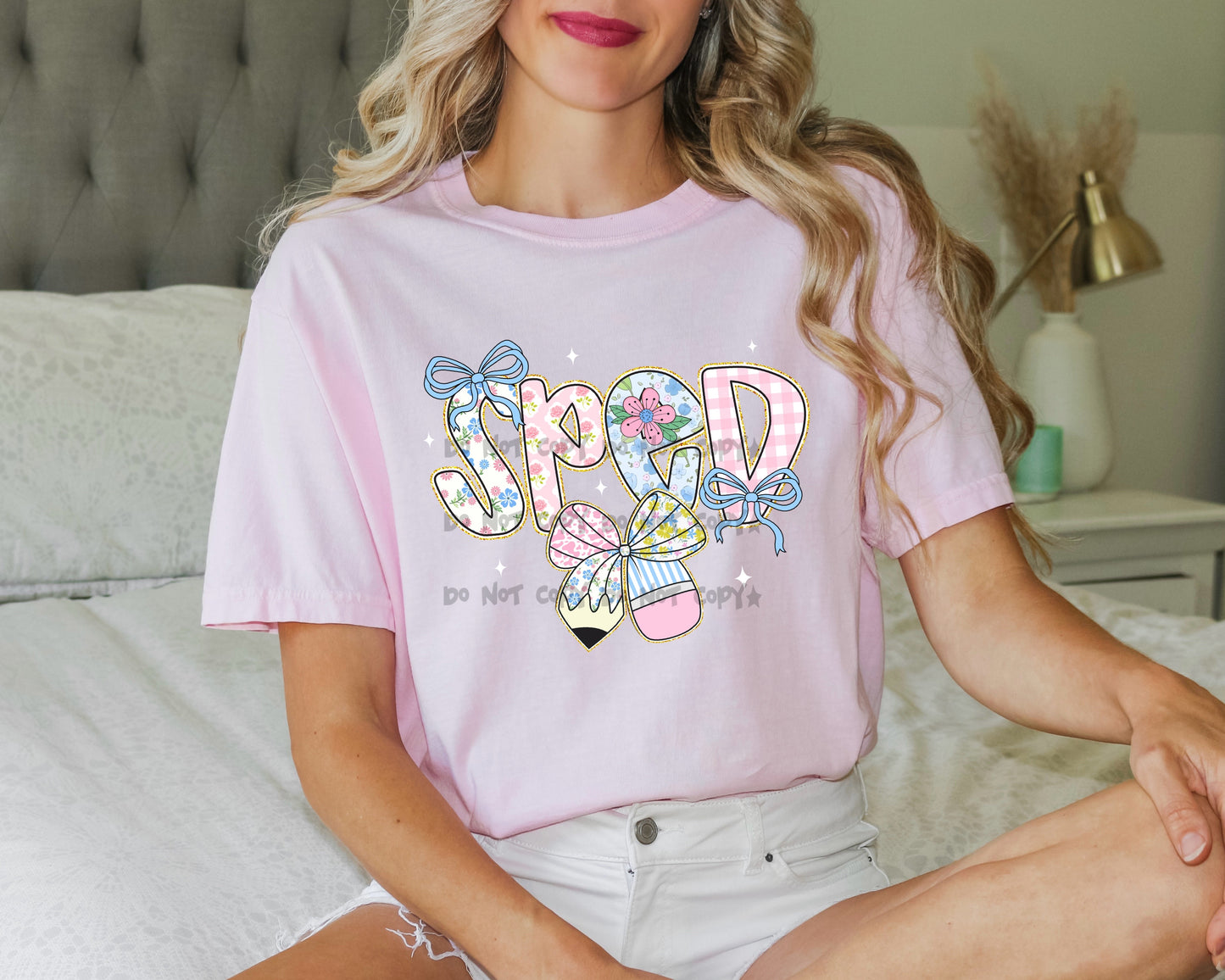 Girl floral Grades (10 Options) -DTF