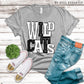Wildcats Black and White - DTF