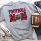 Red sequin football mom-DTF