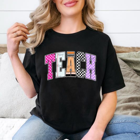 Retro School Occupations TEACH-DTF&UV