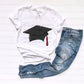 Graduation Cap Red - DTF