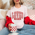 Loved red checkered-DTF