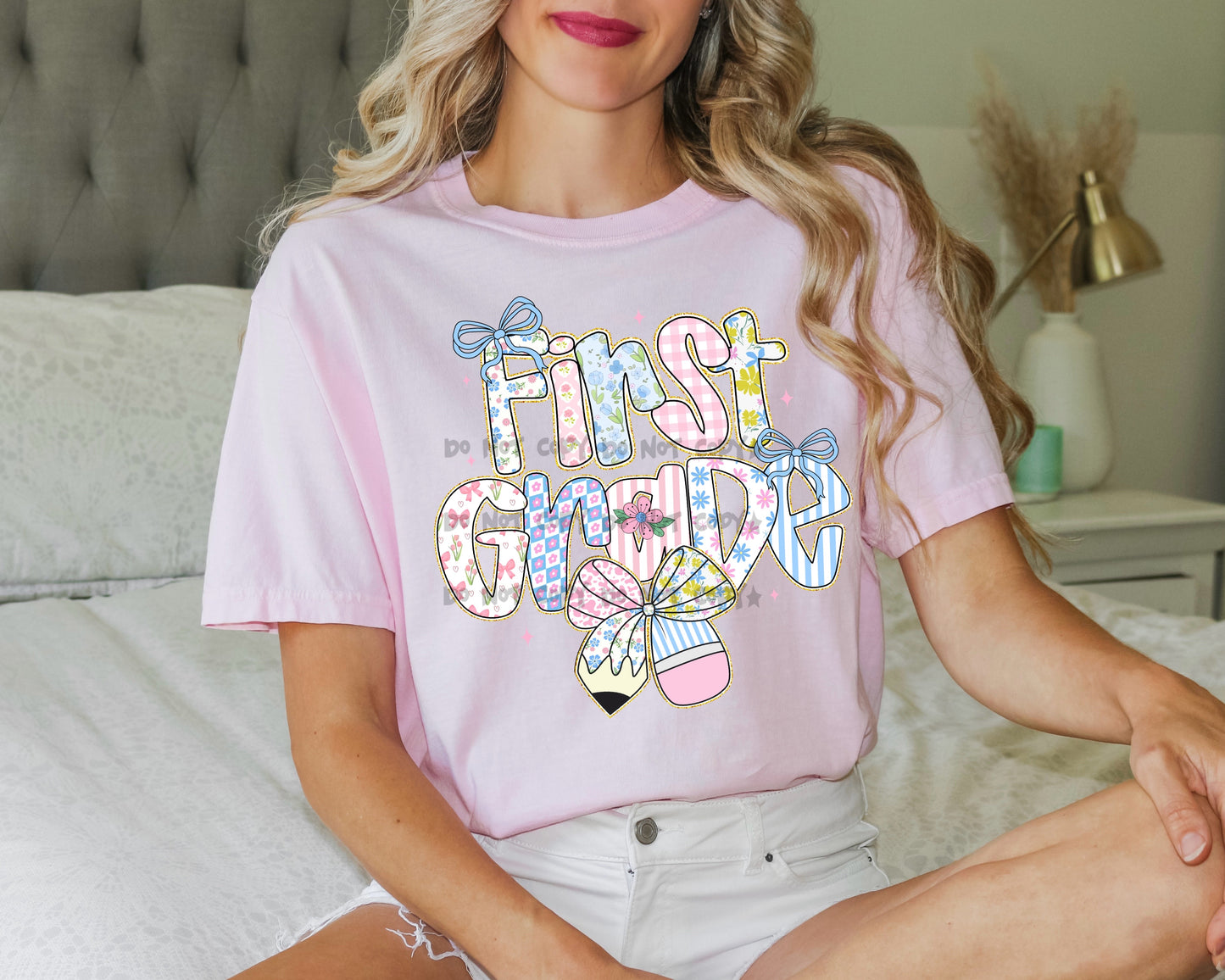 Girl floral Grades (10 Options) -DTF