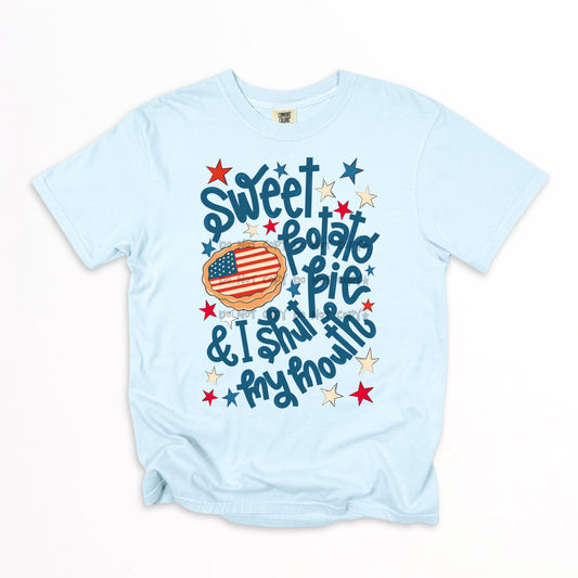 Sweet potato pie and I shut my mouth- DTF&UV