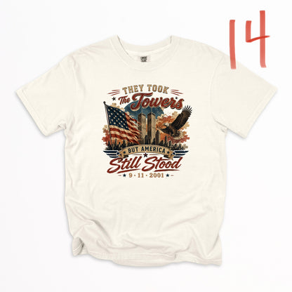 9/11 25th Anniversary (multiple options) -DTF&UV