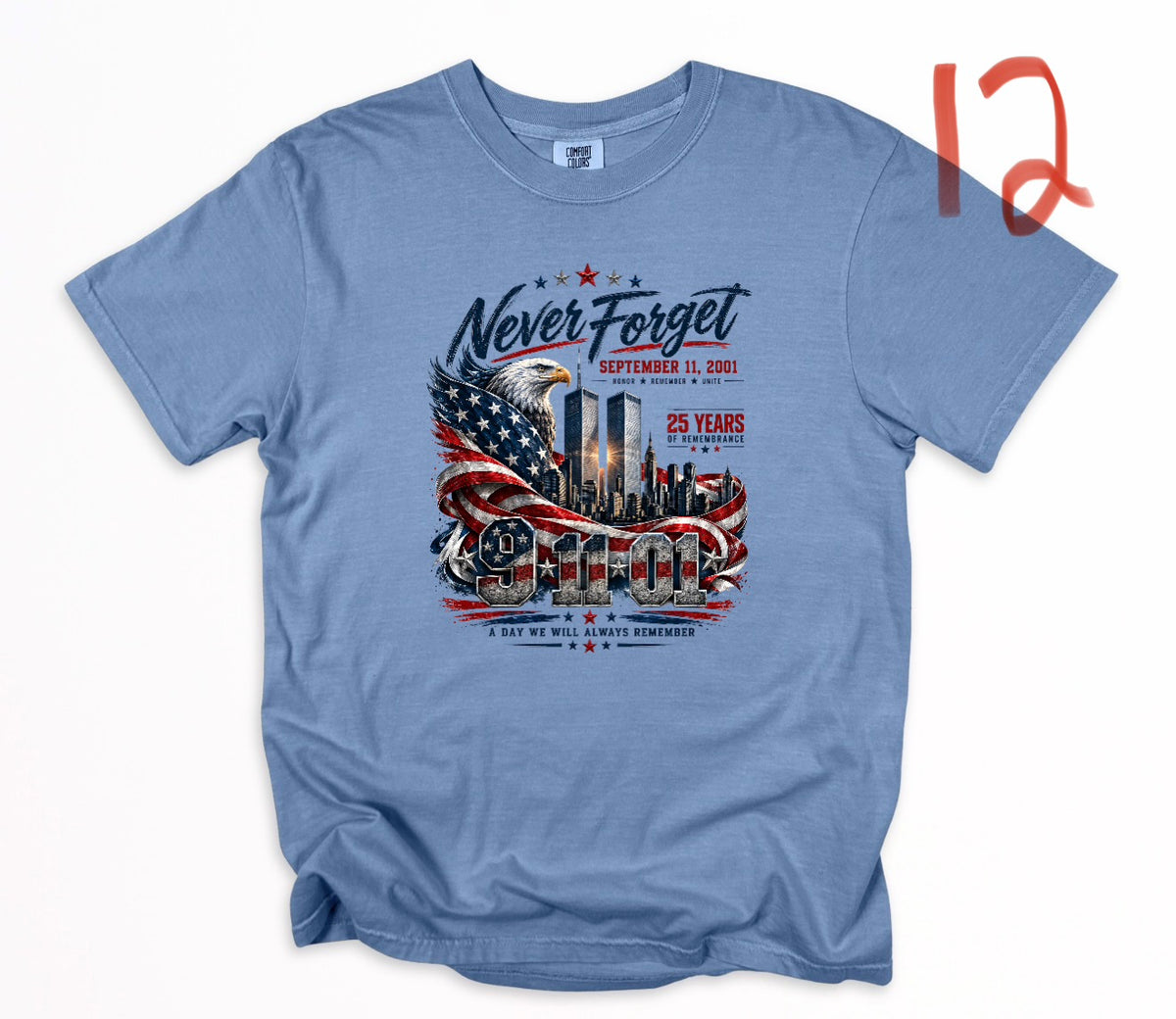 9/11 25th Anniversary (multiple options) -DTF&UV