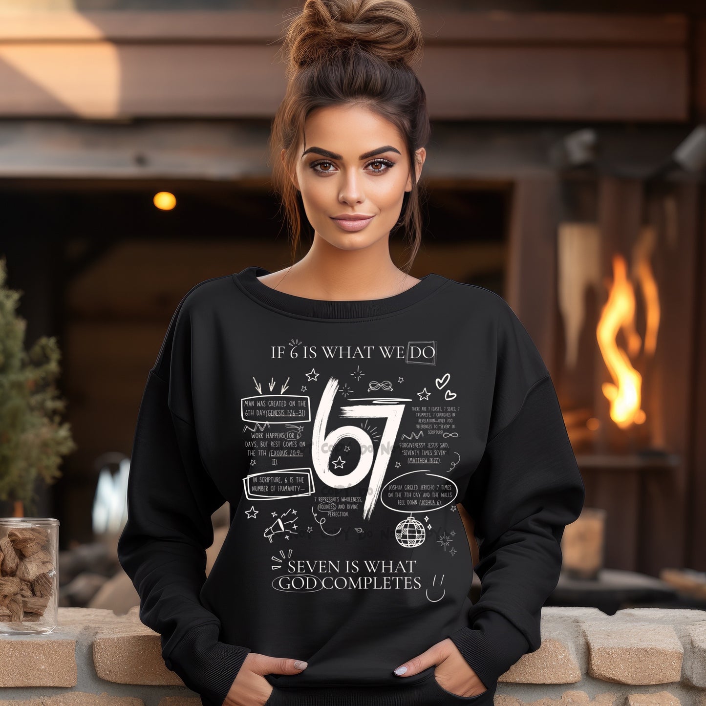 67 -If 6 is what we do 7 is what God completes-DTF&UV