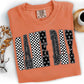 Game Day checkered with stars-DTF&UV