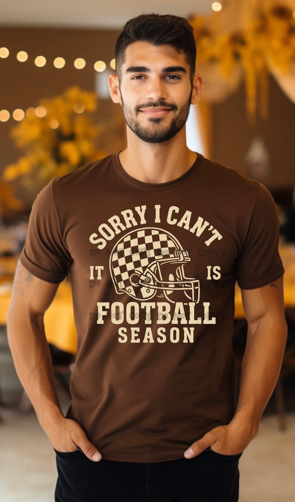 Sorry I can't it is football season -DTF&UV