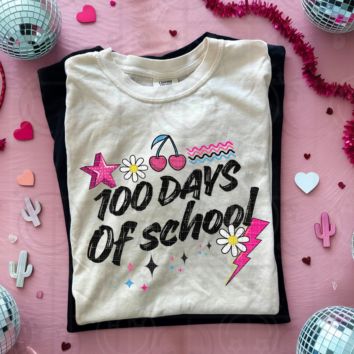 100 days of school  -DTF&UV