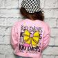 100 days of school stacked pencil bow- DTF