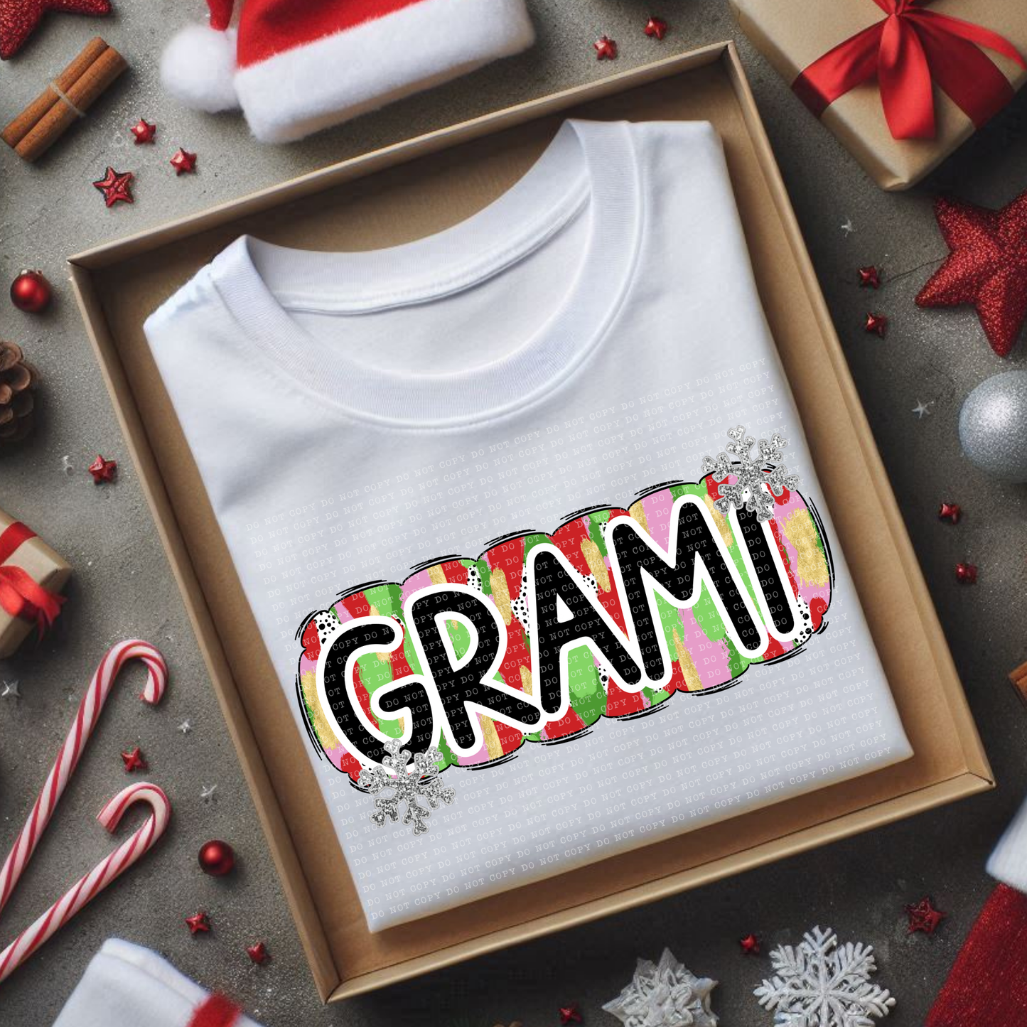 Christmas Paint Names(ALL NAMES IN THIS LISTING- DROPDOWN)-DTF