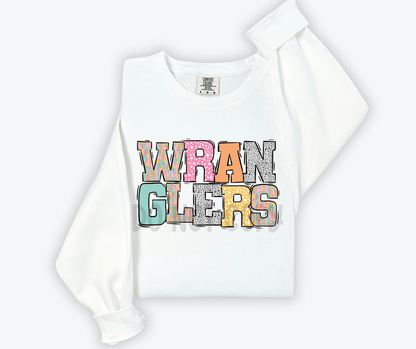 Pastel Stroke Varsity Mascots (ALL Mascots in this listing Dropdown)-DTF