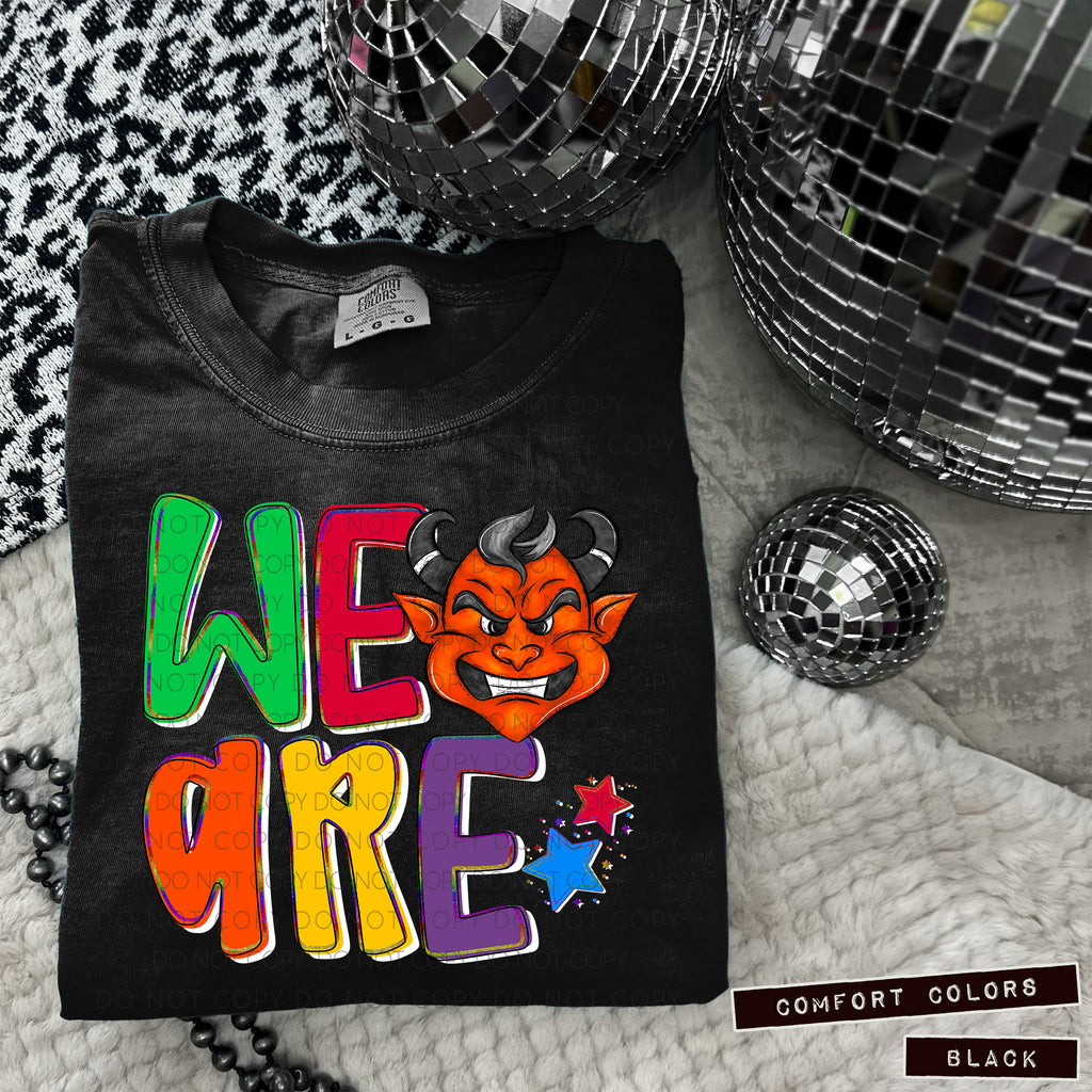 WE ARE MASCOT Heads(dropdown)-DTF