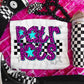 Pink Leopard Neon Mascots (dropdown)-DTF&UV