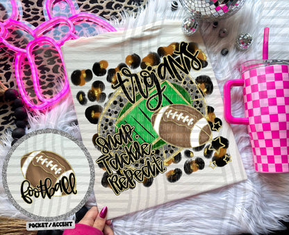 Snap Tackle Repeat Mascot (Includes front and back) (Dropdown)- DTF&UV