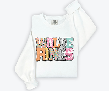 Pastel Stroke Varsity Mascots (ALL Mascots in this listing Dropdown)-DTF