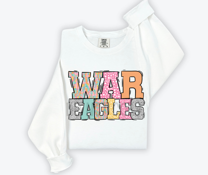 Pastel Stroke Varsity Mascots (ALL Mascots in this listing Dropdown)-DTF