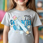 Pencil Bows Blue&Pink (Dropdown)- DTF&UV