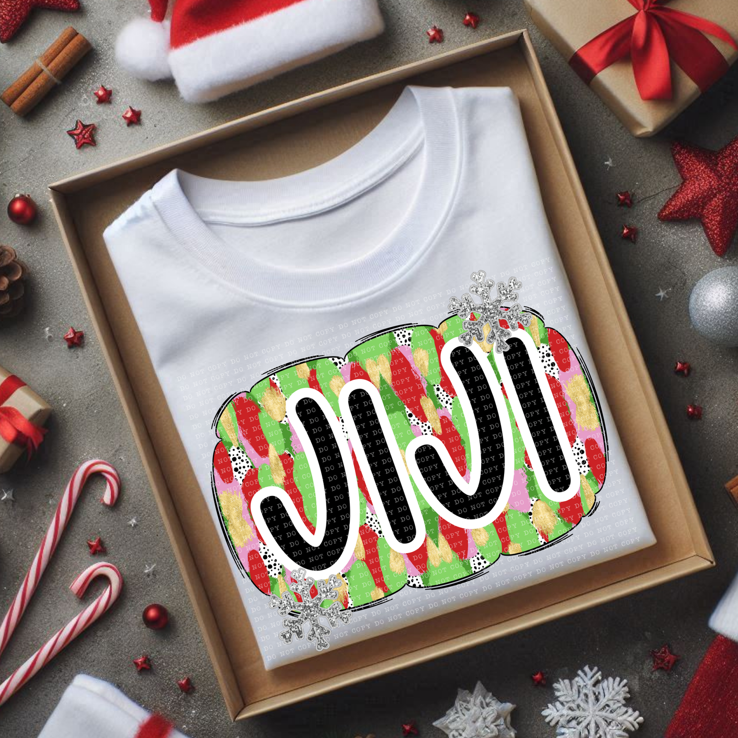 Christmas Paint Names(ALL NAMES IN THIS LISTING- DROPDOWN)-DTF