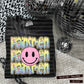 Pink Smiley Triple Stack (Dropdown)- DTF&UV