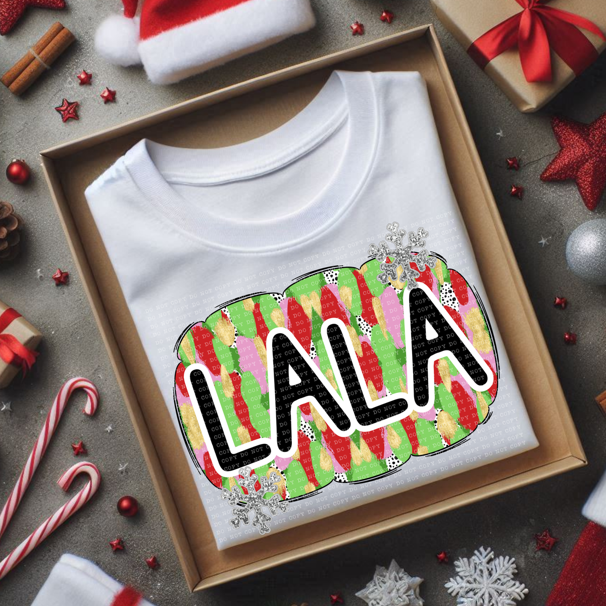 Christmas Paint Names(ALL NAMES IN THIS LISTING- DROPDOWN)-DTF