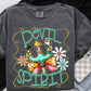Funky Retro Spirit Mascot (dropdown)-DTF&UV