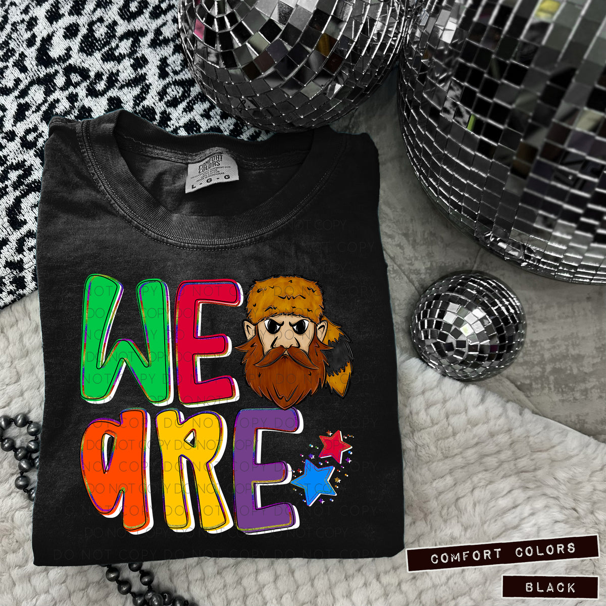 WE ARE MASCOT Heads(dropdown)-DTF