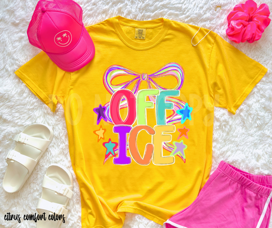 Office Bright Bow-DTF&UV