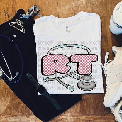 Medical Checkered Titles (DROPDOWN) - DTF