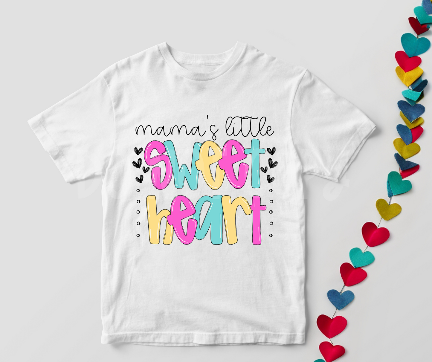 Mama's little sweetheart multi color-DTF