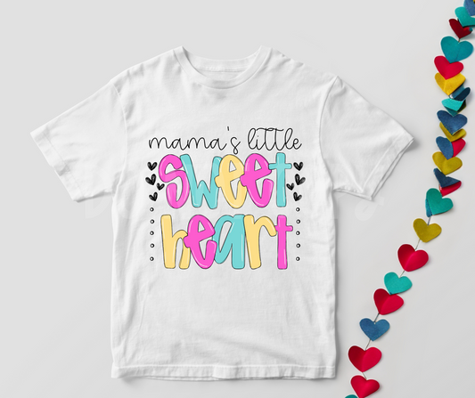 Mama's little sweetheart multi color-DTF
