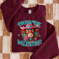 HOWDY VALENTINE CROCHET COW-DTF&UV