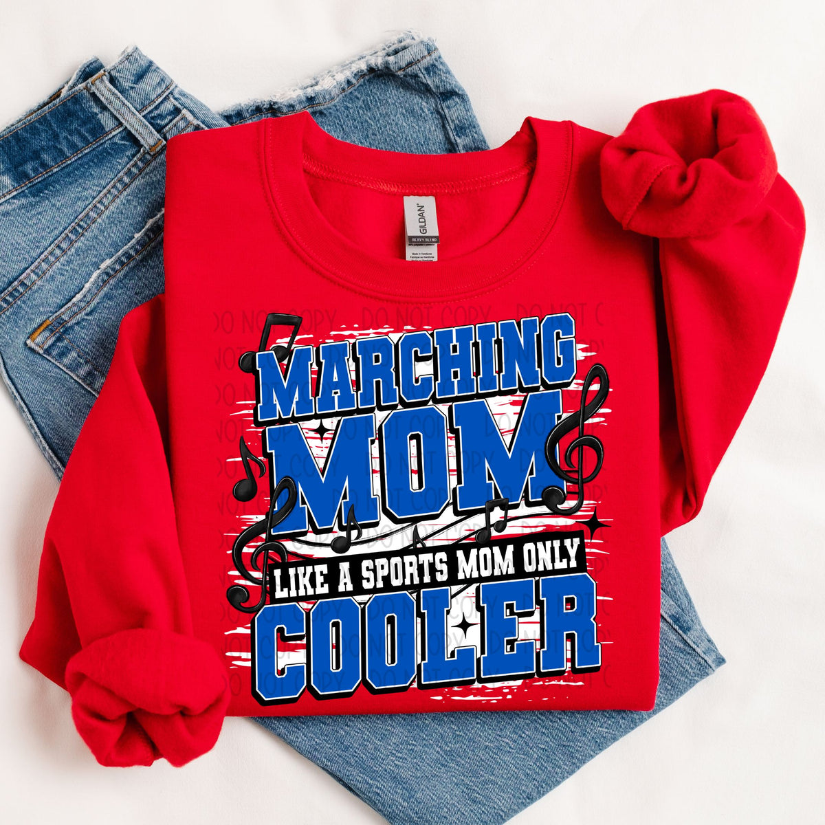 Marching MOM Band (ALL COLORS LISTED in this listing)-DTF