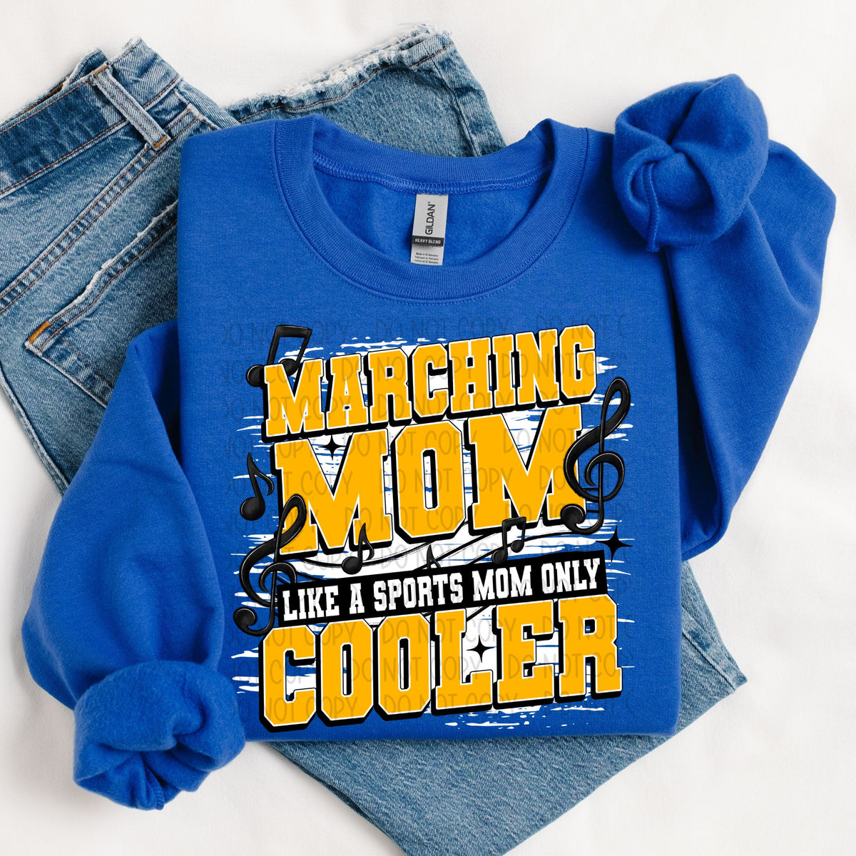 Marching MOM Band (ALL COLORS LISTED in this listing)-DTF