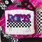 Pink Leopard Neon Mascots (dropdown)-DTF&UV