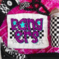 Pink Leopard Neon Mascots (dropdown)-DTF&UV