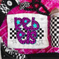 Pink Leopard Neon Mascots (dropdown)-DTF&UV