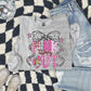 Pink out Gold- (DROPDOWN MASCOT)-DTF&UV
