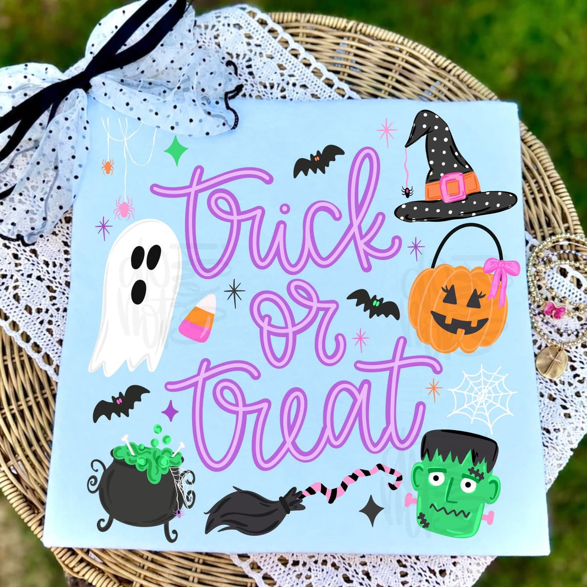 Trick or Treat collage-DTF&UV