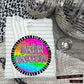 Rainbow Splatter Rounds(Dropdown)- DTF&UV