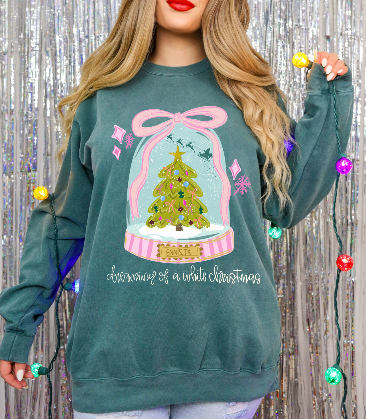 Custom Snowglobe-Add Any word(s) or keep it blank-DTF&UV