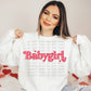 Babygirl Pink Retro DTF
