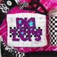 Pink Leopard Neon Mascots (dropdown)-DTF&UV