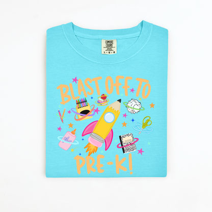 Blast off Grades Youth 9” (Drop Down)-DTF DEAL