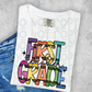 First Grade crayons teacher-DTF