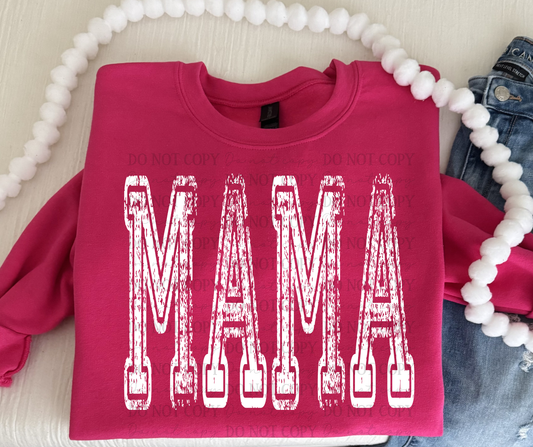 Distressed mama- DTF&UV
