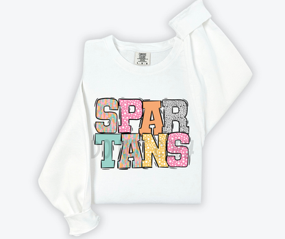Pastel Stroke Varsity Mascots (ALL Mascots in this listing Dropdown)-DTF